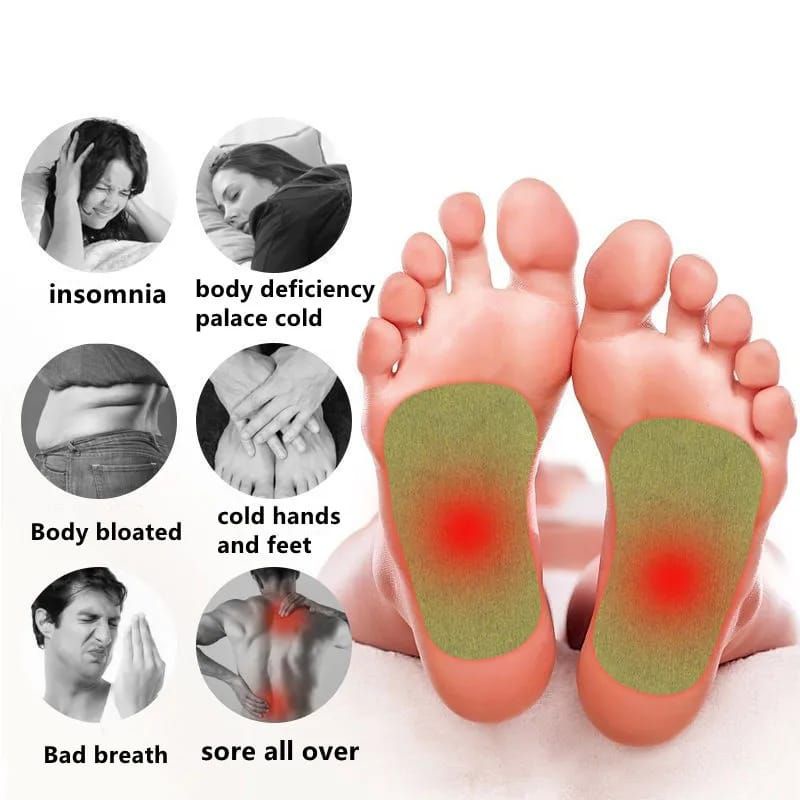 hokkiterus21⭐⭐⭐⭐⭐ KOYO detoks alami patch jahe anti bengkak pereda stres tidur pengurang berat badan detok racun tubuh K037