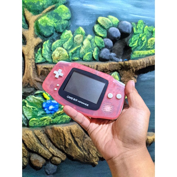 gameboy advance klasik pink