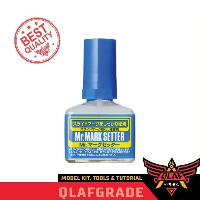 Mark Setter + Mr Hobby + Lem Water Decal Stiker Gundam