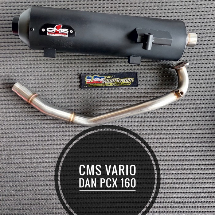 Knalpot Cms Vario 160 Pcx 160 Original