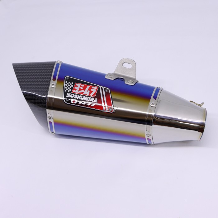 Knalpot Zx25R Yoshimura R11 Japan Titanium Blue Fullsystem Stb