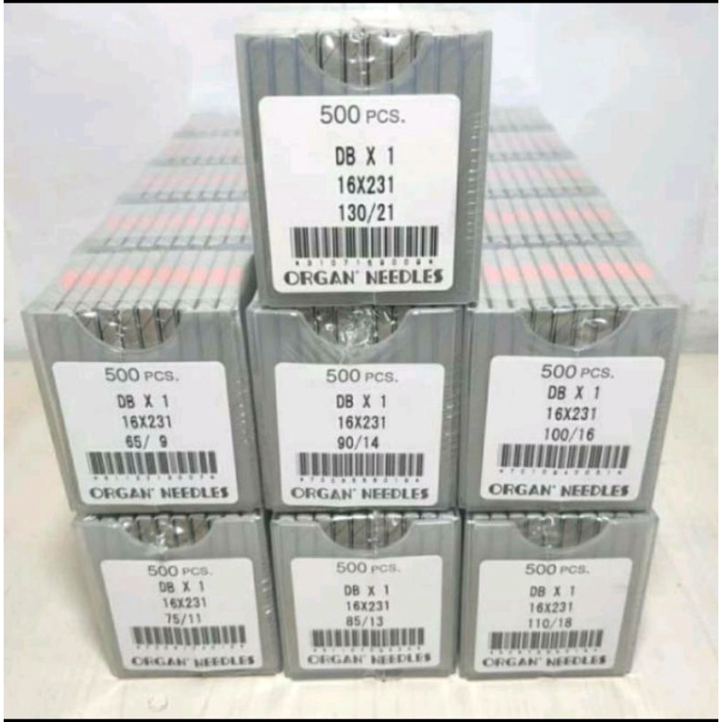 jarum mesin jahit DB organ original 11,13,14,16