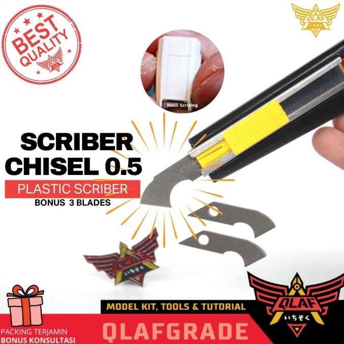 Scriber Chisel 0.5Mm Plastic Scriber Panel Line Model Kit Gundam