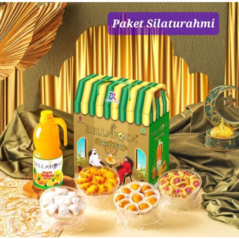 Hampers Parcel Kue Lebaran Bellarosa Syrup Coklat