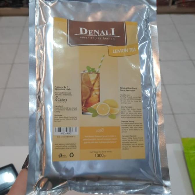 

*#*#*#] POWDER BUBUK DENALI PERASA MINUMAN RASA LEMON LYCHEE PEACH TEA