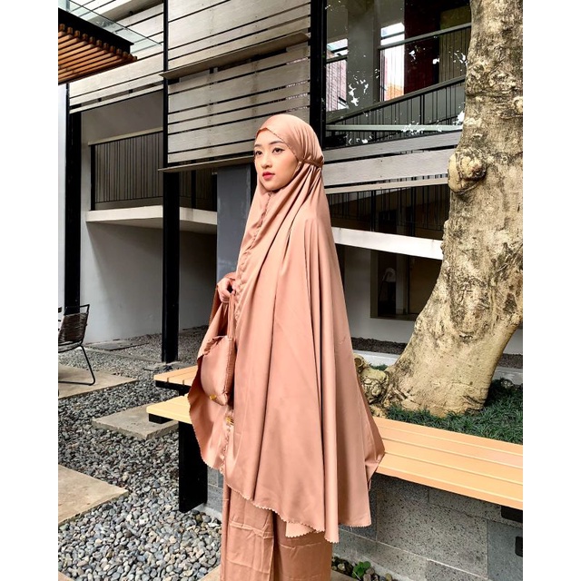 MUKENA ARMANI SILK PREMIUM 2in1 | MUKENA ARMANI SILK  | MUKENA 2in1