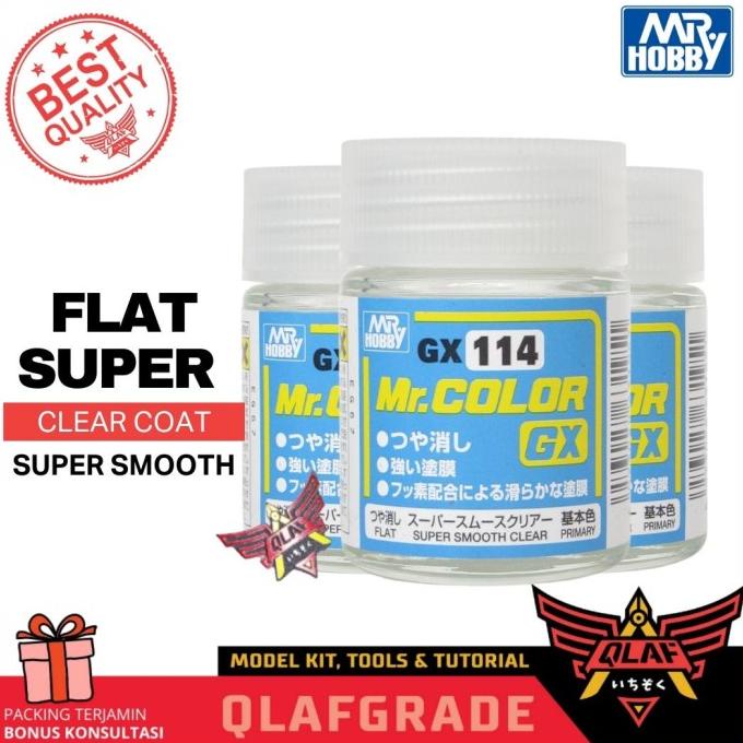 Gx114 Super Smooth Clear Flat Gx 114 Cat Gundam Model Kit Airbrush