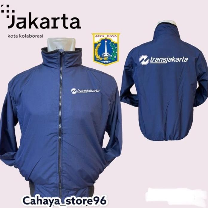Barang Murah Jaket Jakarta Kolaborasi / Transjakarta Terbaru / Jak Lingko Seri Kode 151
