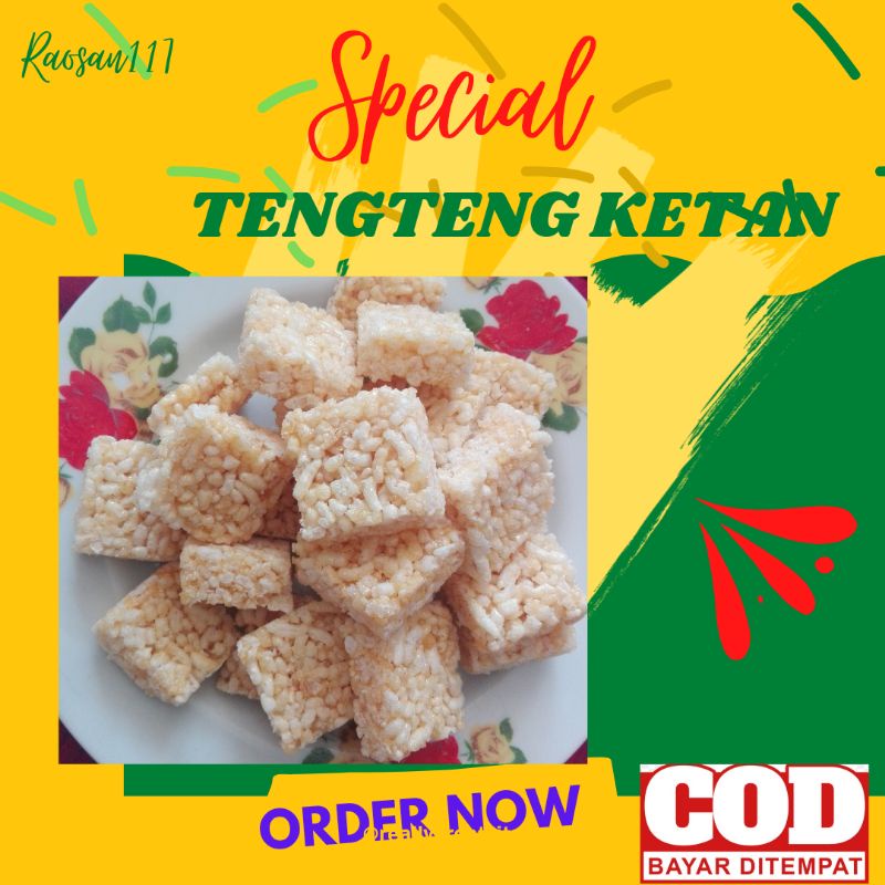 

Tengteng/kue Jipang 200g