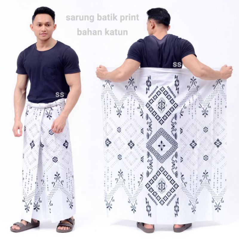 Sarung Katun Motif Balimoon Dewasa / Sarung Print Aceh Premium / Sarung Wadimor / Sarung Bhs / Sarung Pria