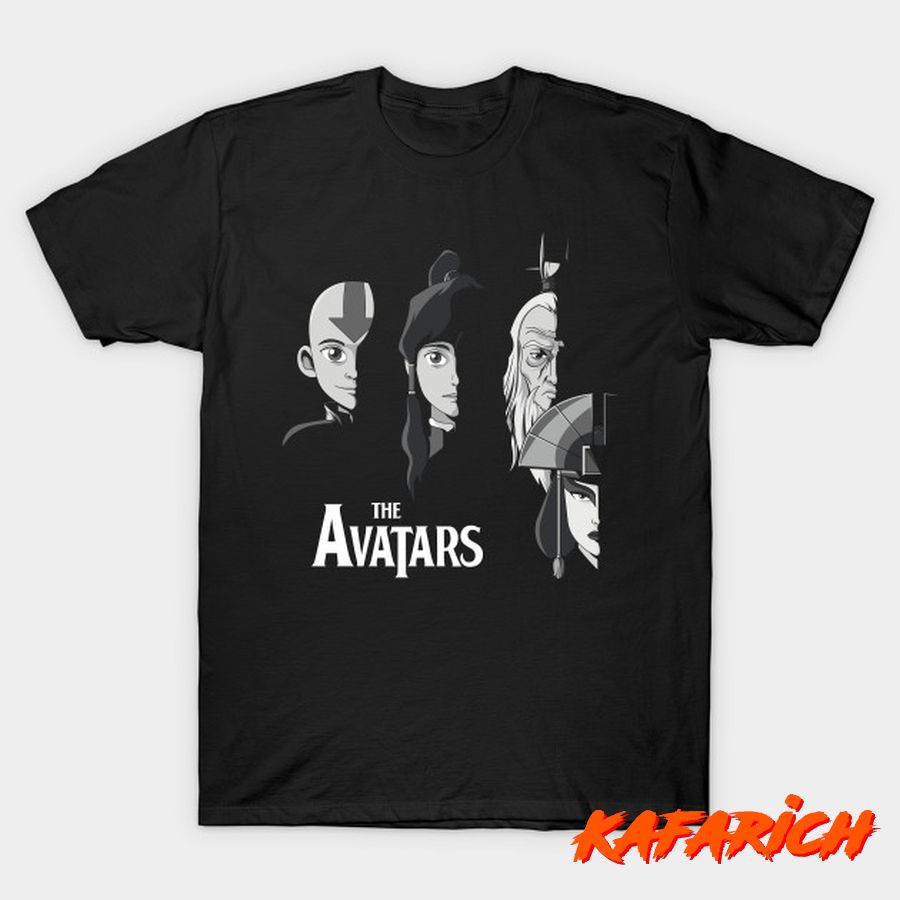 Kaos Custom Popular With The Avatars Avatar The Last Airbender Cartoon Beatles