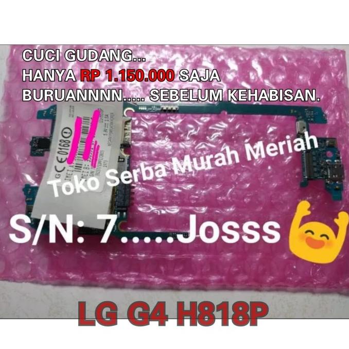 MESIN LG G4 NEW S/N 7xx