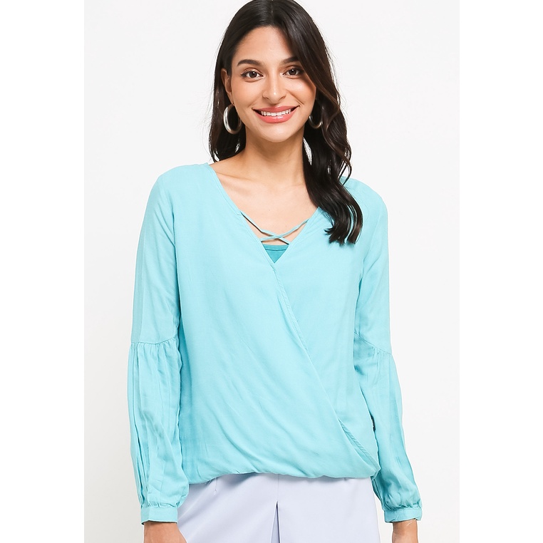 Blouse Wanita REMIX JEANS Original Cewek Feminin Katun Blouses B647 Perempuan