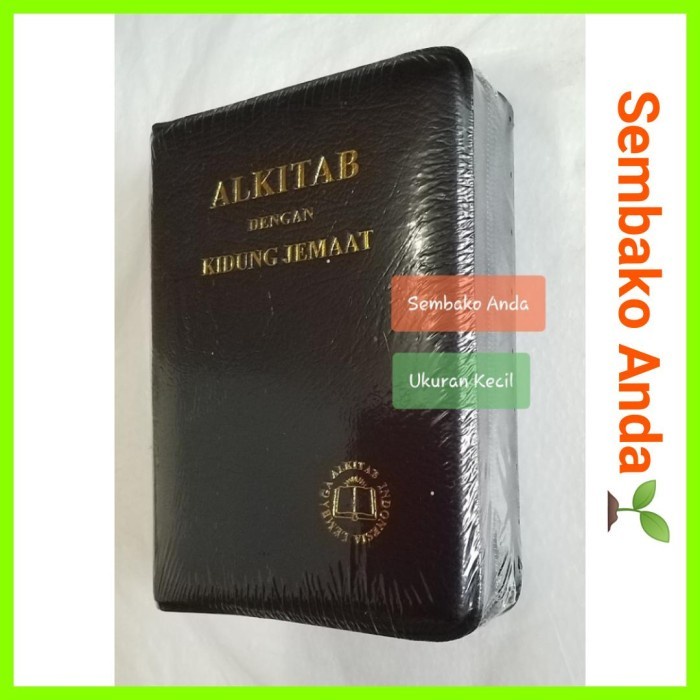 ALKITAB KRISTEN KIDUNG JEMAAT UKURAN KECIL. SAMPUL RESLETING TB 034 KJ