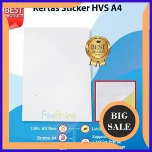 

Kertas Stiker A4 Hvs Matte Folio Doff Stiker Label Printable Sticker onderdil 54PR23