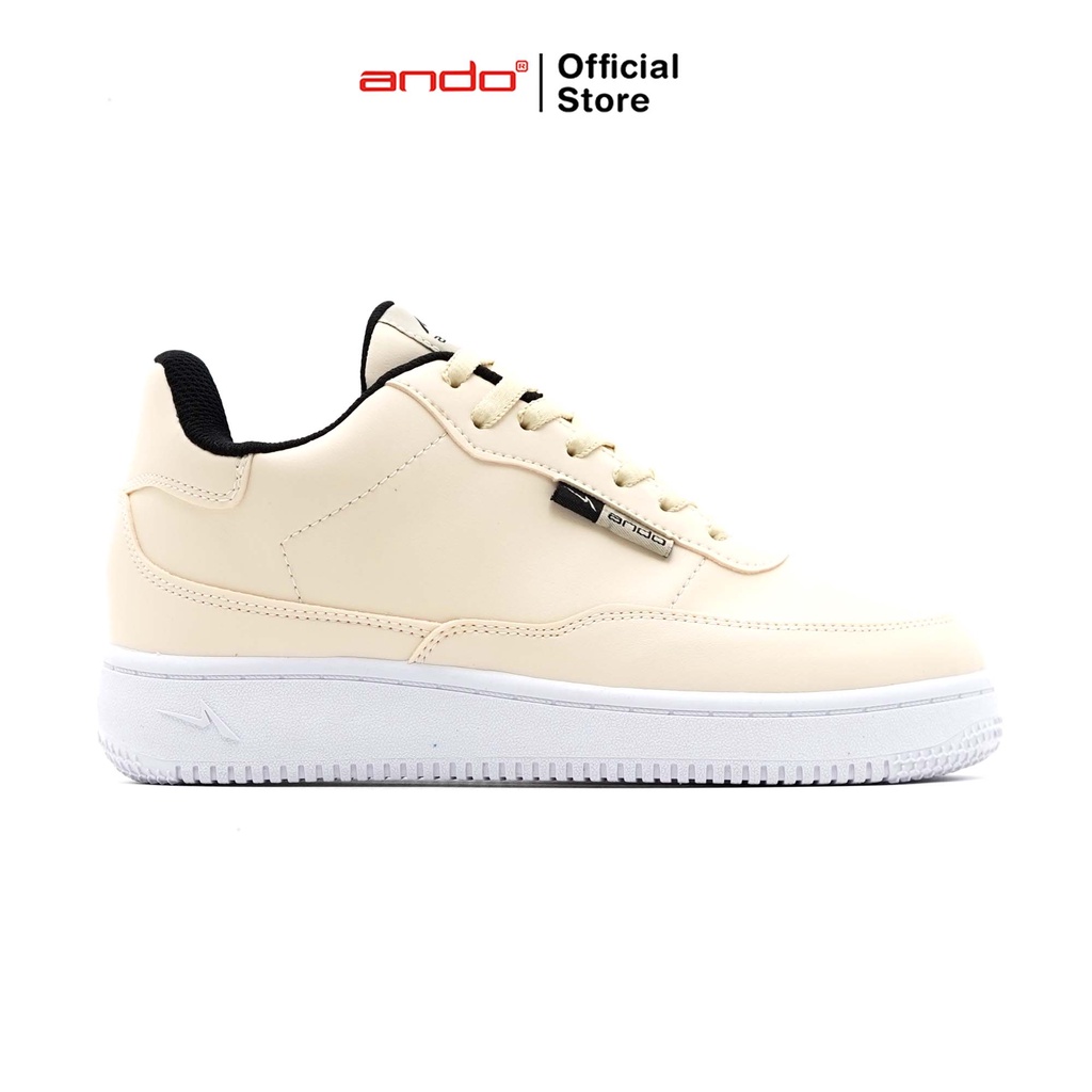 Ando Official Sepatu Sneakers Darla Wanita Dewasa - Krem