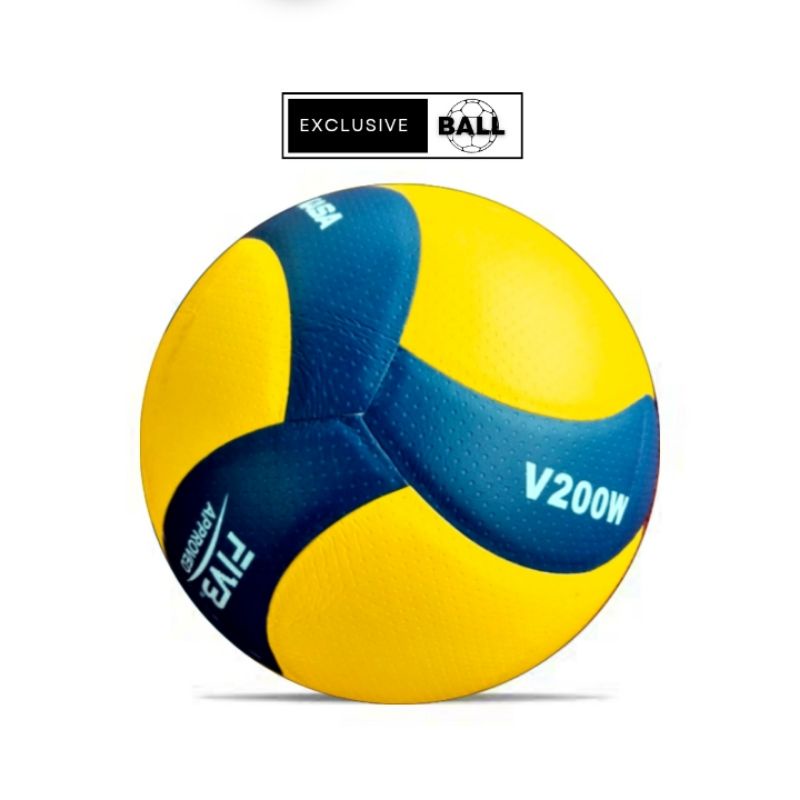 MIKASA bola voli Mikasa v200w impor premium bola voli original