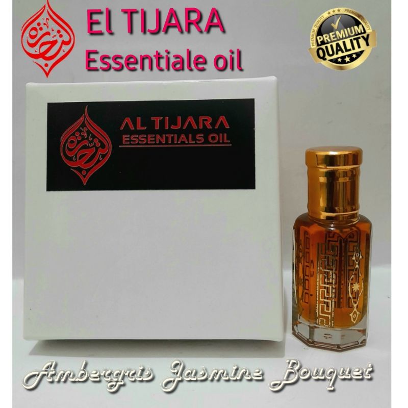 6ml Ambergris Jasmine Bouquet Parfum oil parfum arab minyak wangi nabi