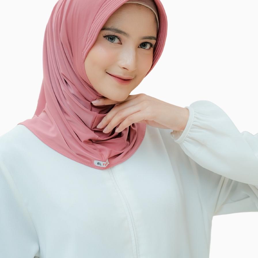 JILBAB HIJAB INSTAN BERGO SPORT TAZETTA SPANDEX AL FAJRI SCARF