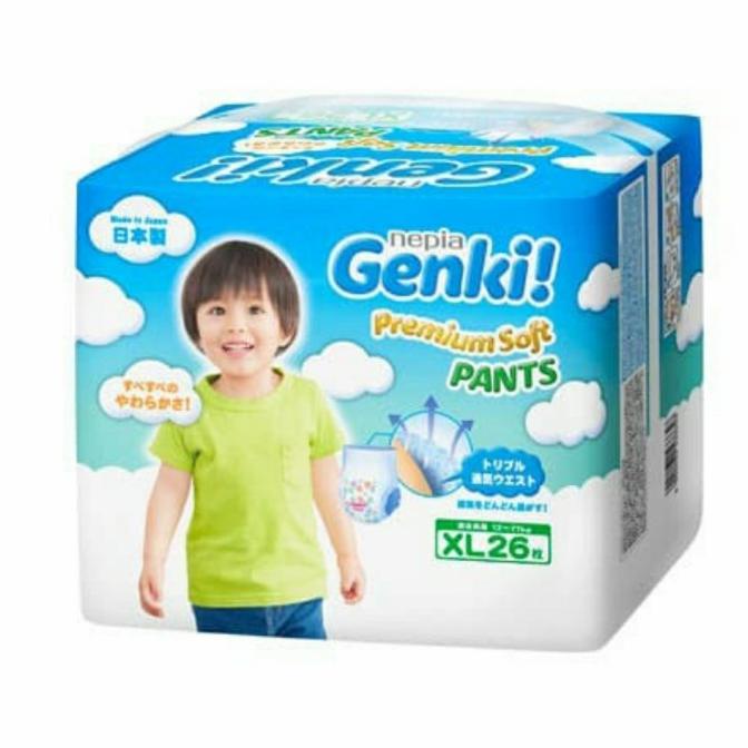 nepia genki pants xl 26 / nepia genki xl26 dpb01