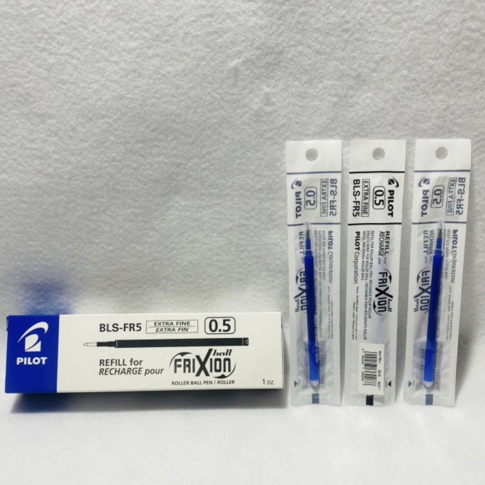 

REFILL PULPEN PILOT FRIXION BLS-FR5 0.5 MM HITAM / 1 BOX ISI 12 PCS