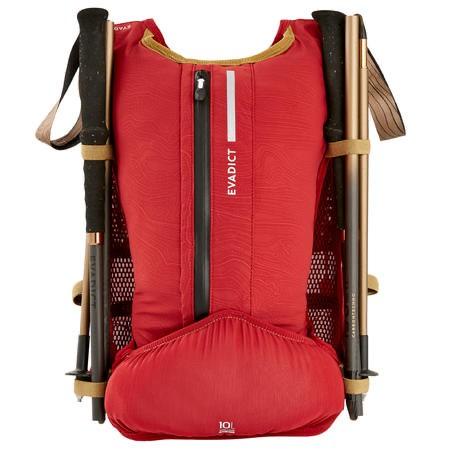 Tas lari trail running 10L / vest running trail merah
