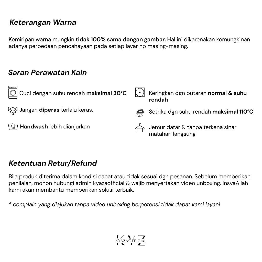 KYZ (PART 2) Hijab Segempat Polycotton Premium Jahit Tep,i Bella Square , Plain Hijab/Poton Polos