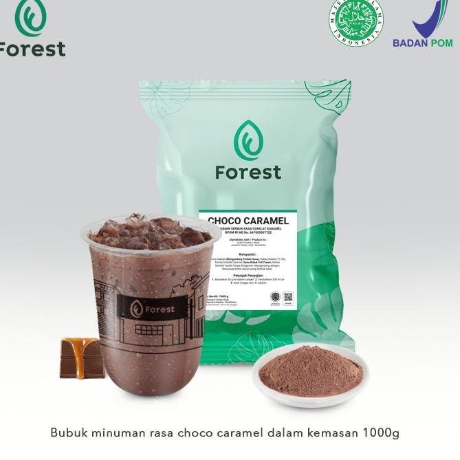 

❤[PROMO MURAH!!!]❤ Bubuk Minuman CHOCO CARAMEL Powder - FOREST Bubble Drink