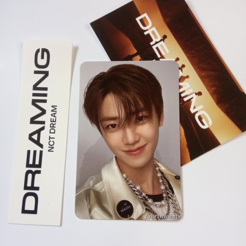 WTS PHOTOCARD OFFICIAL JAEMIN LUGGAGE STICKER DREAMING