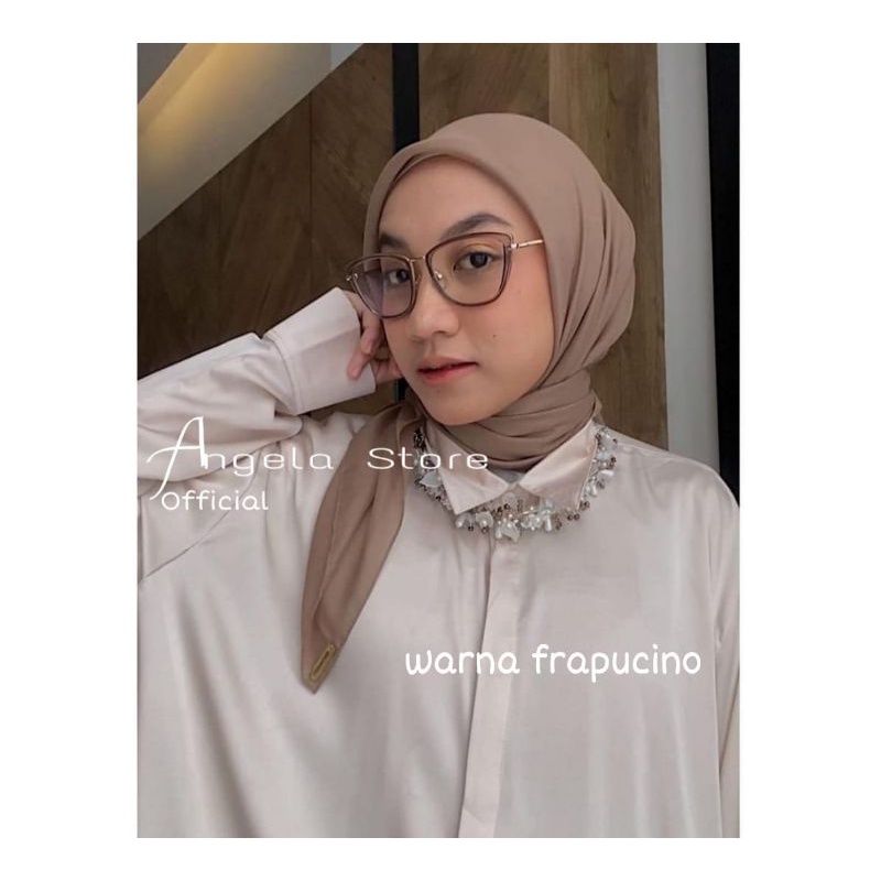 [ COD ] 60+ Warna  Bella Square "|| hijab segiempat "|| Hijab Square "|| Hijab Bella Square