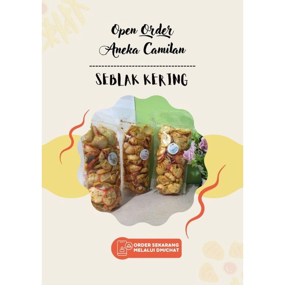

Kerupuk Seblak Kering Pedas