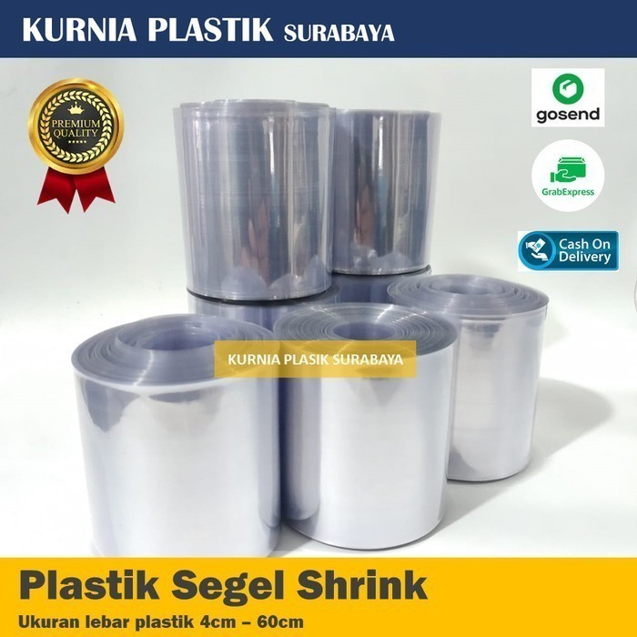 

JUAL PLASTIK SEGEL 7,5cm x 50m SHRINK WRAP (plastik heat shrink)