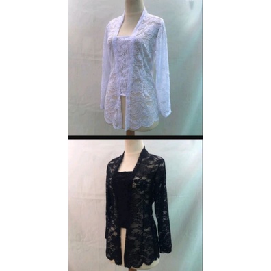 kebaya burkat random isi 2 pcs tanpa lubang kancing/kebaya/kebaya burkat/kebaya burkat termurah