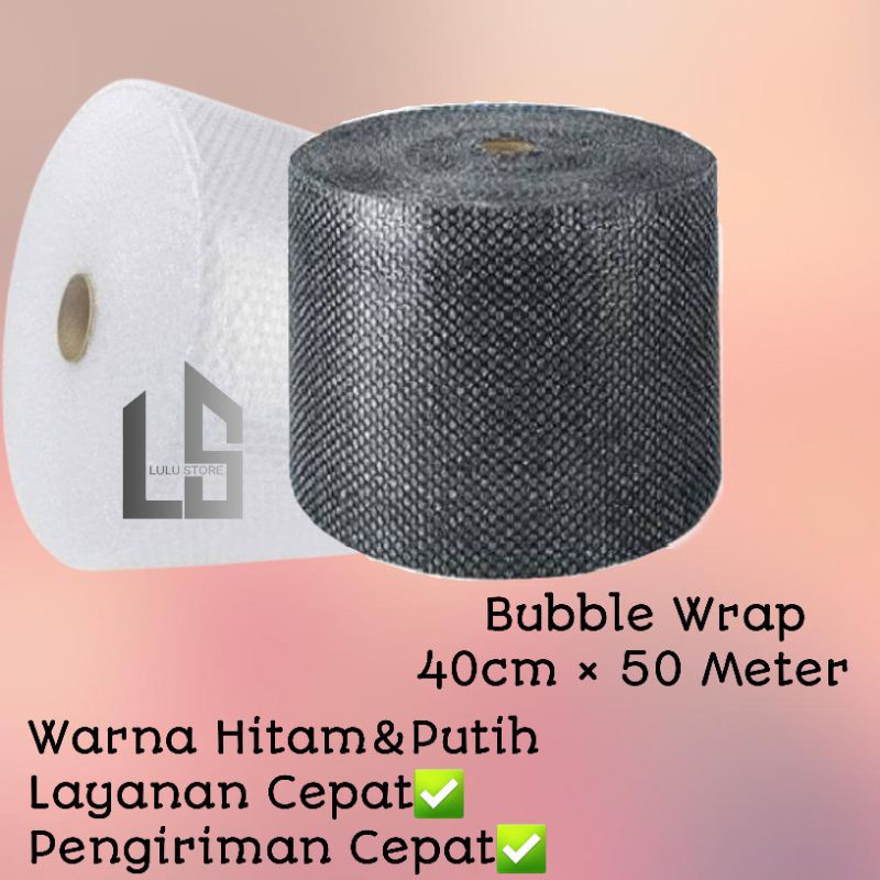

BUBBLE WRAP ROLL 40CM x 50 METER (DISKON)
