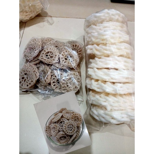 

kerupuk putih mentah