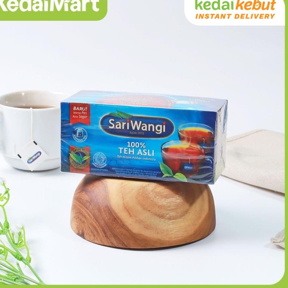 

(Terbaik) Teh Sariwangi Isi 25 (Box)