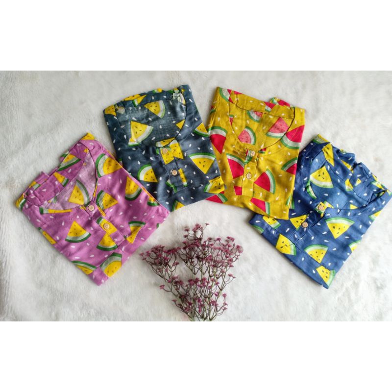 DASTER PAYUNG MOTIF SEMANGKA/DASTER PAYUNG BUSUI SEMANGKA/DASTER PAYUNG MOTIF/DASTER PAYUNG BUSUI CA