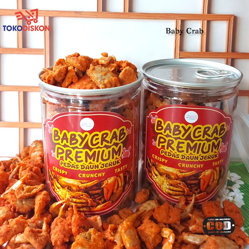 

Can Baby Crab Crispy Khas Lamongan Cemilan Kepiting Krispi Pedas Kualitas Premium