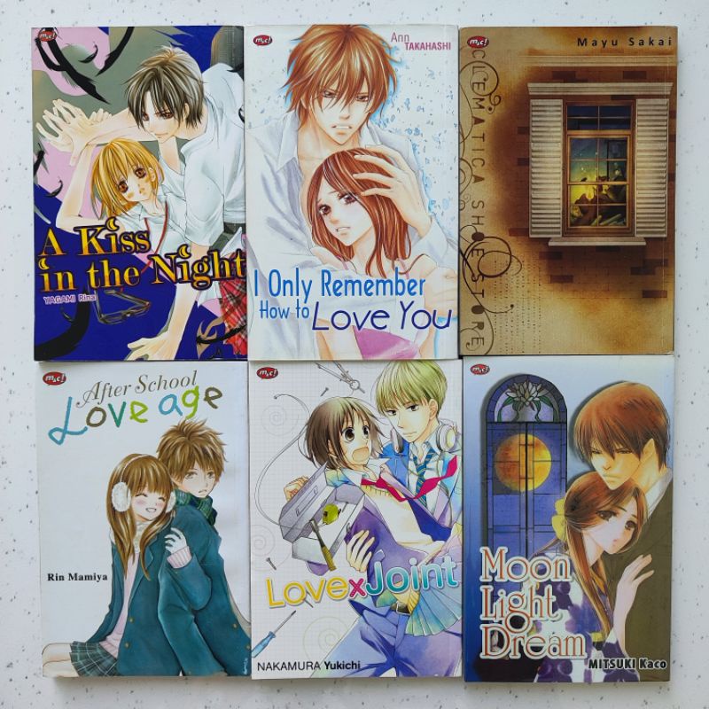 Komik oneshot murah : a Kiss in the night - yagami rina, I only remember how to love you-ann takahas