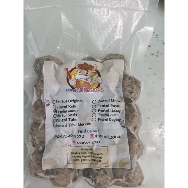 

Pentol Giras Varian Jamur