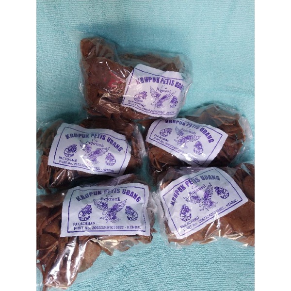 

KRUPUK PETIS UDANG KHAS KENDAL / 1 kg = 4 bungkus /