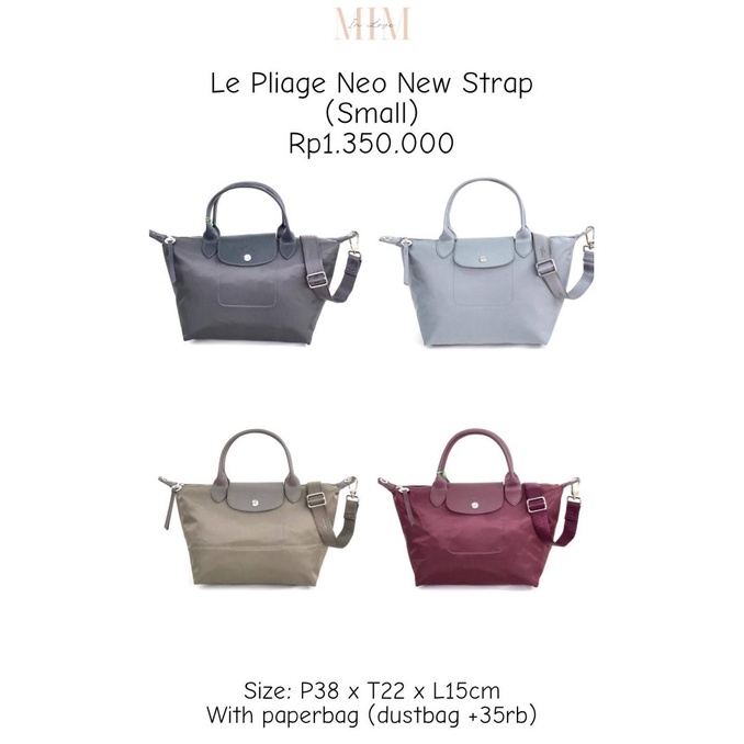 Longchamp le pliage neo new strap (Small)