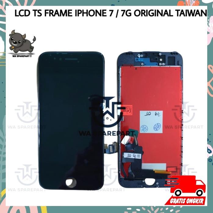 Lcd Touchscreen Frame Iphone 7 | 7G Original Taiwan