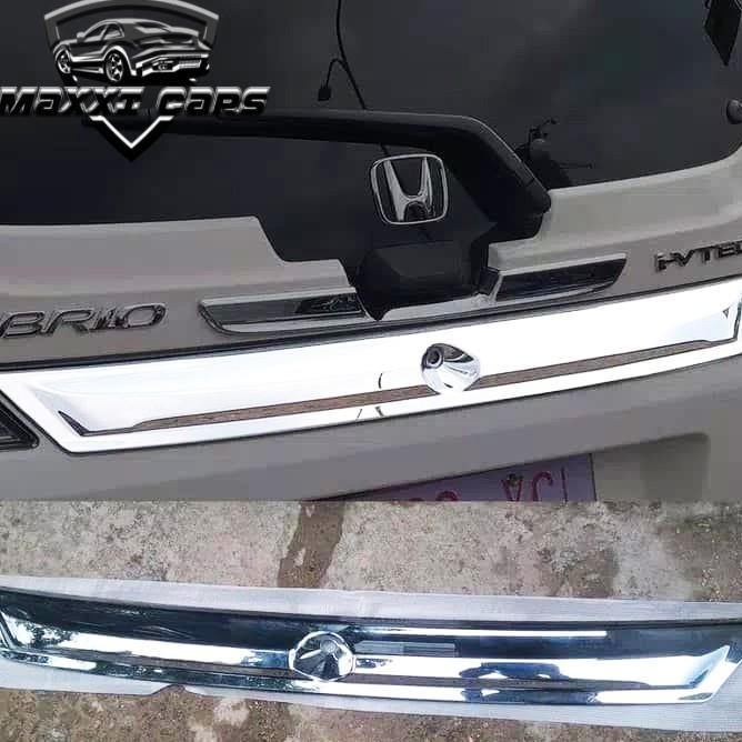 List Pintu Belakang Chrome Honda Brio Trunklid Trunk Lid Chrome Brio