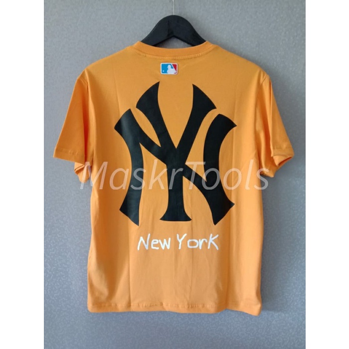 TSHIRT YANKEES YELLOW PUMPKIN PREMIUM KAOS PRIA WANITA YANKEES MURAH