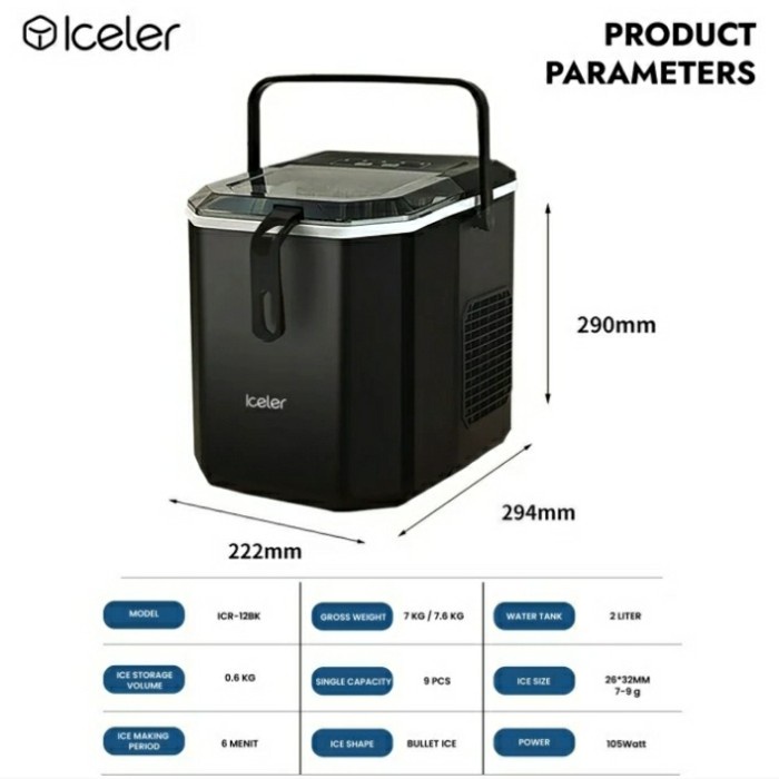 Mesin Es Batu/ Mesin Pembuat Es Batu/ Iceler/ Ice Maker