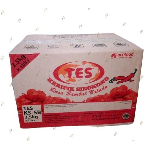

Terlaris Tes Keripik Singkong Rasa Sambal Balado 2,5Kg
