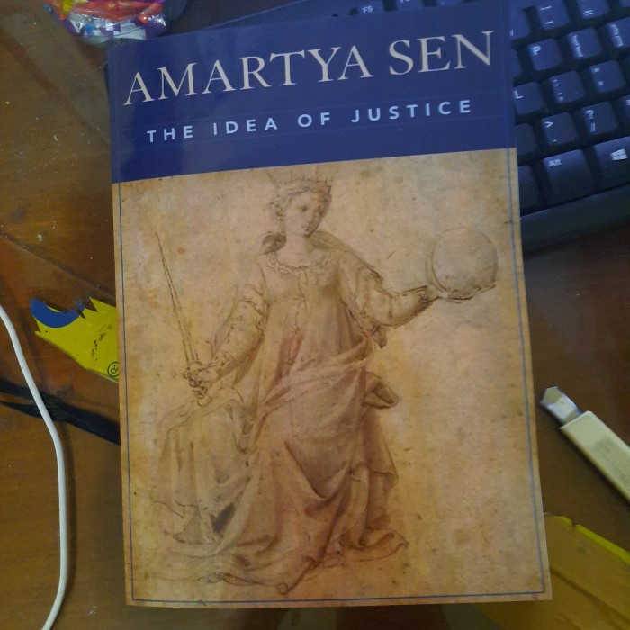 Terlaris Amartya Sen The Idea Of Justice