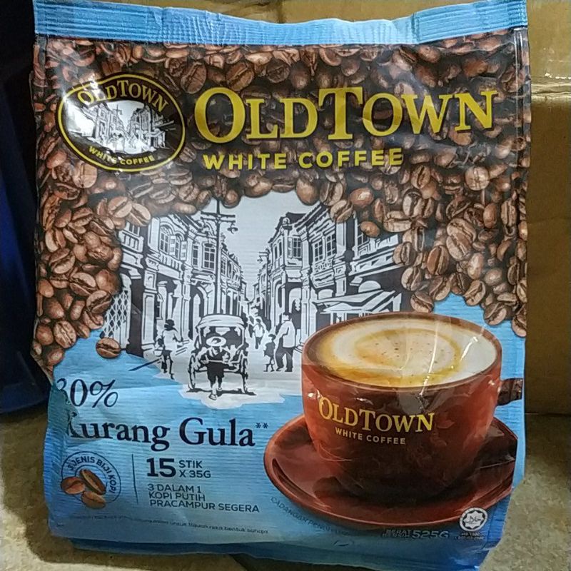 

Old Town White Coffee Less Sugar