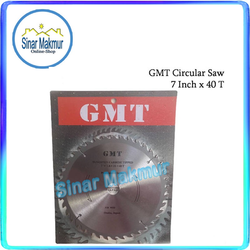 Mata Gergaji Circular Saw Blade 7" x 40T